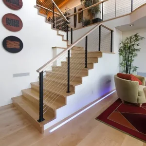 Stainless Steel Cable Railing Stair Railing Design Balustrades
