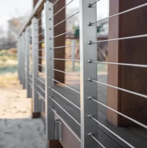 Stainless Steel Cable Railing System Customized Ccable Railing Kits