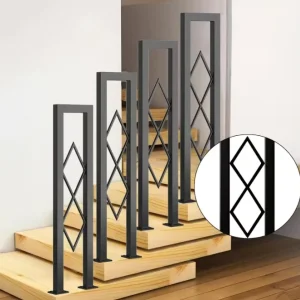 Stainless Steel Cable Railing Systems House Villa Glass Railing for Stairs