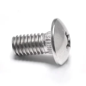 Stainless Steel Carriage Bolt Connector for Food-Grade Equipment