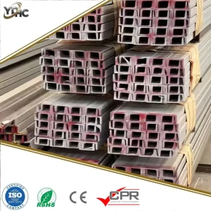 Stainless Steel Channel Steel Construction Applications Channel Steel (U Type Steel C Purlin) for Structural Support Framing