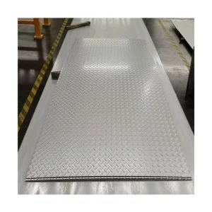 Stainless Steel Checker Plate 201 304 316 316L 304L 2B Anti Skid Diamond Tread Chequered Embossed