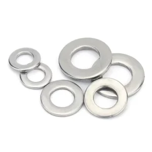 Stainless Steel DIN125 Flat Washer for Marine Chemical Industrial Fastening Common Sizes M3 M39 In Stock
