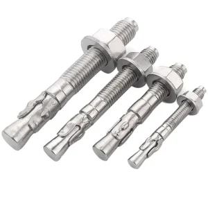 Stainless Steel DIN529 Wedge Anchor M6 M10 M12 M20 Concrete Anchor Bolts