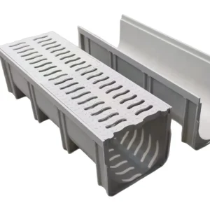 Stainless Steel Drainage Channel Ditch Linear Trench Storm Drain Gutter Easy Installation Hangxing Drain System