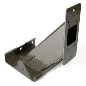 Stainless Steel Equipment Mount Housing Sheet Metal Fabrication Custom Bent Metal Base Plate U Type Fixing Bracket