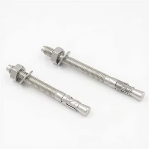 Stainless Steel Expansion Anchor Bolts Wedge Anchor with High Quality Galvanized Finish for Construction