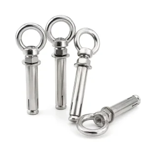 Stainless Steel Eye Anchor Bolt M6 M8 M10 M12 for Concrete Walls