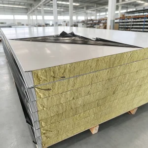 Stainless Steel Fireproof Sandwich Panel Multi Sized Insulation Sandwich Panels
