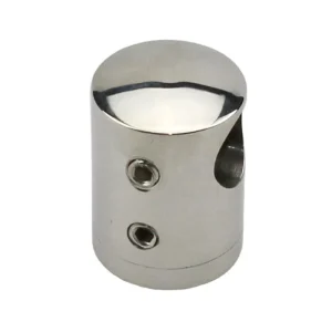 Stainless Steel Flat/Round Rod Railings Fittings Bar Holder Through/Blind Hole