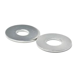 Stainless Steel Flat Washers with Smooth Surface DIN125 M2 M3 M4 Customizable Plain Finish