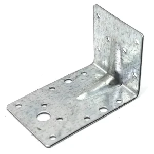 Stainless Steel Framing Angle Brackets for Wood Construction Silver Color