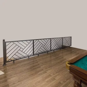 Stainless Steel Glass Railing Curved Stairs Railing for Elegant and Sophisticated Look