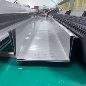 Stainless Steel Gutter 201 304 316L U Shaped Roof Rainwater Drainage for Building Warehouse