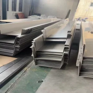 Stainless Steel Gutters 201 304 316 Zinc Coated Waterproof Surface Workshop Warehouse Roofing Floor Application