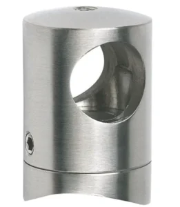 Stainless Steel Handrail Fittings Glass Railing Bracket Cross Bar Holder