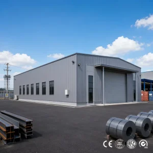 Stainless Steel Heavy-Duty Sandwich Panel Structure Building for Supermarket, Heat Preservation, China Supplier