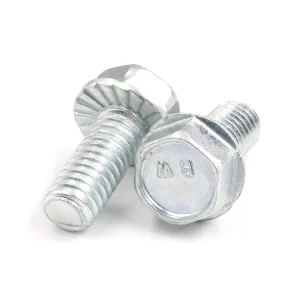 Stainless Steel Hex Flange Bolt M8 M10 M12 A2 70 for Water Treatment Plant Pipe Support Installation