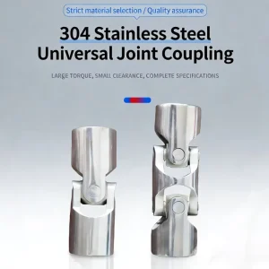 Stainless Steel Industrial Universal Joint Coupling High Concentricity Corrosion Resistant Top Thread