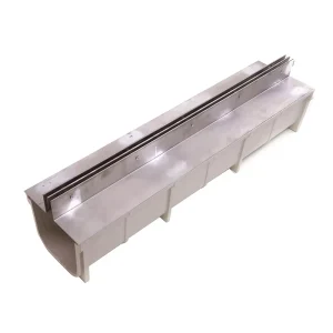 Stainless Steel Invisible Linear Drain Narrow Slot Outdoor Drainage Gutter for Garden Landscape
