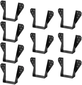 Stainless Steel Keel Hanger for 4×6 4×8 Wooden Columns Construction Metal Shelf Bracket
