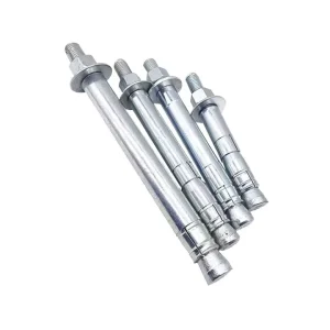 Stainless Steel Mechanical Expansion Anchor Bolts Drop-In Concrete Industrial Use Galvanized Finish Hex Head M6