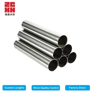Stainless Steel Pipe Round Tube for Construction Structural Support and Engineering Use