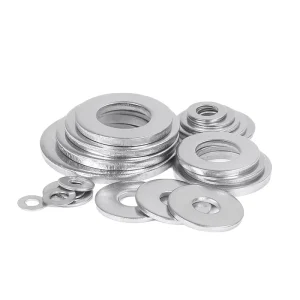 Stainless Steel Plain Internal Tooth Flat Washer Thickness 0.3/0.8/1/1.2/1.5/2/3/5mm Heavy Industry Use