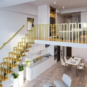 Stainless Steel Post Outdoor Stair Railing for Residential & Commercial