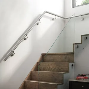 Stainless Steel Railing Accessories Balcony Staircase Balustrade Systems Indoor Stair Railing