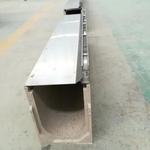 Stainless Steel Rainwater Drainage Channel Outdoor Linear Storm Water Trench Drain System Subtitle