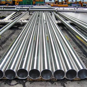 Stainless Steel Round Tube Pipe for Drainage System Roofing Villa Walkway Decoration Use Anti Corrosion Fire Resistant Durable