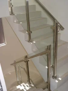 Stainless Steel Rust Resistant Water Resistant Modern Design Wall Mounted Railings for Apartment Hotel Villa Stair Balcony