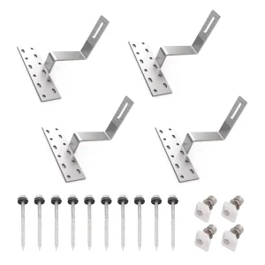 Stainless Steel Solar Roof Hook Solar Panel Mounting Hook PV Roof Mounting Hook for Photovoltaic System