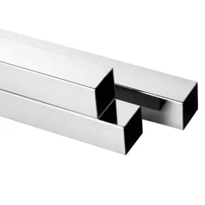 Stainless Steel Square Pipe 304 316 1-12m Length Customized Diameter SS Rectangle Tube