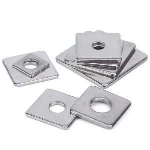 Stainless Steel Square Plate Washers Factory OEM Galvanized Large Metal Square Washers