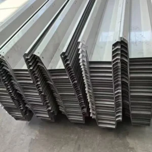 Stainless Steel Stamping Rain Gutter Villas Anti Static Building Drainage Warranty