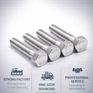Stainless Steel Stud Bolts MFS DIN Fasteners A2-70/A4-80, Full Thread, Marine Grade 316, Chemical Resistant