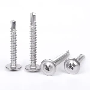 Stainless Steel Truss Head Self-Drilling Wood Screw for Roofing Metric System