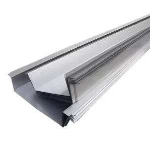 Stainless Steel U Shaped Groove Rainwater Drainage Channel 300 Series Cold Rolled 2B Surface Finish