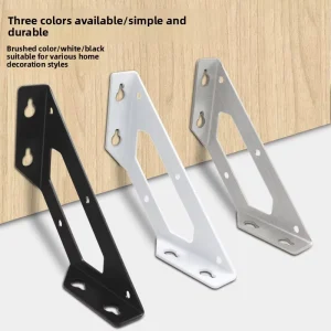 Stainless Steel Universal Corner Bracket Three-Sided Fixed Angle Multifunctional Fixing Inverted Mounting Model