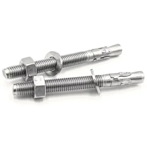 Stainless Steel Wedge Anchor Concrete Fastener Made in China Galvanized Expansion Anchor Bolts