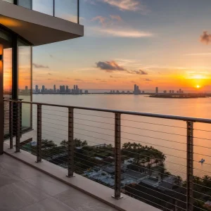 Stainless Steel Wire Rope Balustrade Outdoor Balcony Handrail Fence Deck Garden Bathroom Cable Railing System