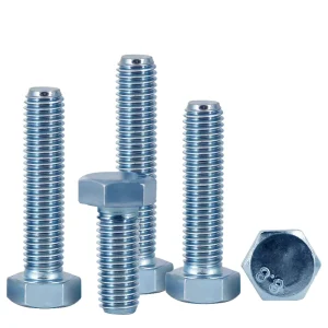 Stainless Steel Zinc Plated Hex Head Bolts DIN933 Class 8.8 M12 DIN 931