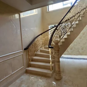 Staircase Railing Indoor High End Luxury Stair Railing Railing for Stairs Stair Rail Metal