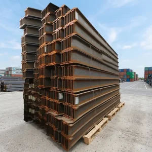 Standard Carbon Steel H Section Beam 300×300 Q235B Grade Hot Rolled Cutting and Bending Services Included