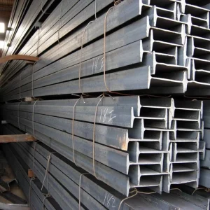 Standard Size Galvanized I Beam Structural Steel I section Beams Customized Iron Beams