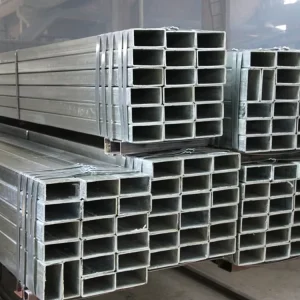 Standard Sizes Top Quality Pre-Galvanized Steel Rectangular Steel Tube Hollow Section Structural Steel Pipe