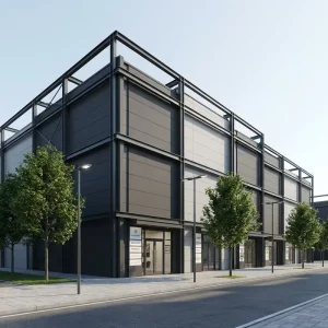 Standardized Steel Structure Workshop and Steel Workshop Building with High Strength Bolt Connection