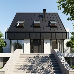 Standing Seam Metal Roof Sheet Color Steel Plate PPCG Decorative Zinc Metal Roofs Coated Color Steel Sheet